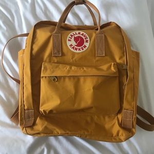 Fjallraven Kanken Backpack in Ochre